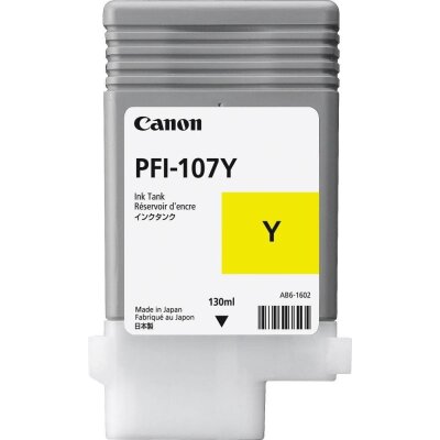 Canon ink PFI-107Y (Yellow), original (6708B001)